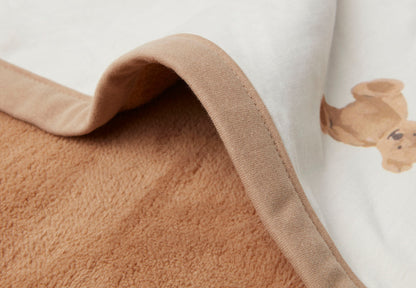 Babydecke Jersey 75x100cm - Teddy Bear