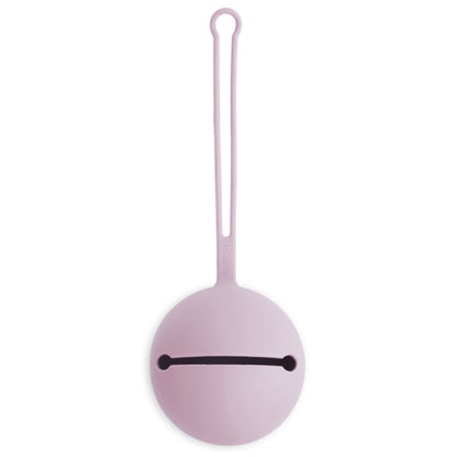 Schnulleraufbewahrung Silikon - Soft Lilac