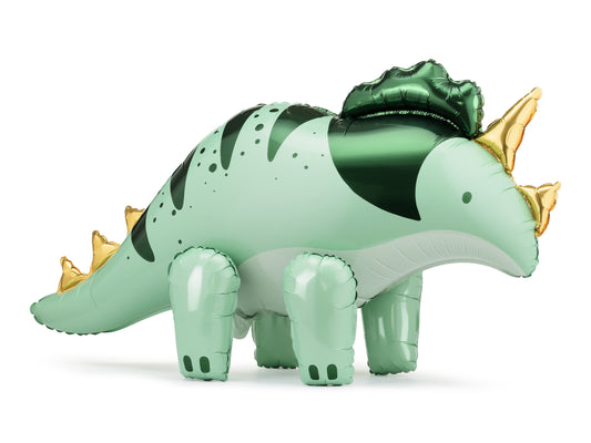 Folienballon Triceratops Dinosaurier stehend