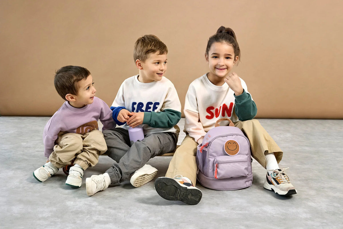 Kindergartenrucksack Mini - Little Gang, Lila