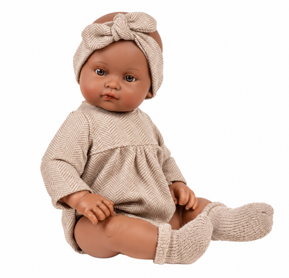 Bambinis Puppe Augustine 47 cm - INKL. Bekleidung