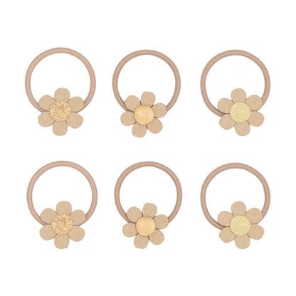 Mini Haargummi Set - Gänseblümchen