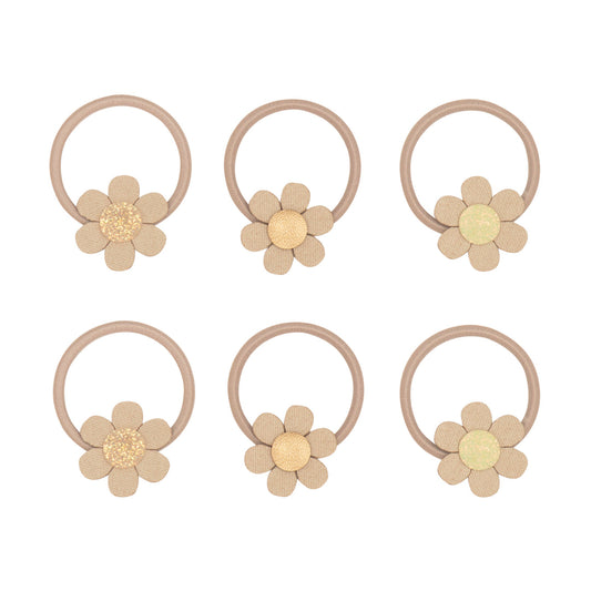 Mini Haargummi Set - Gänseblümchen