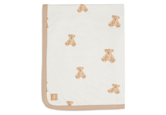 Babydecke Jersey 75x100cm - Teddy Bear